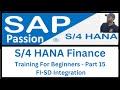 SAP S4 HANA Finance 2022 Training For Beginners - Part 15 | FI-SD Integration