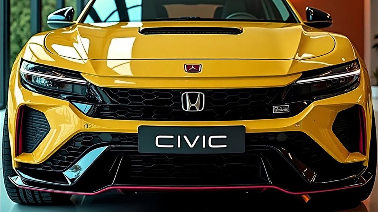 2026年ホンダ新型シビック全貌判明!新しいデザイン、 質感向上と先進装備の採用! - YouTube