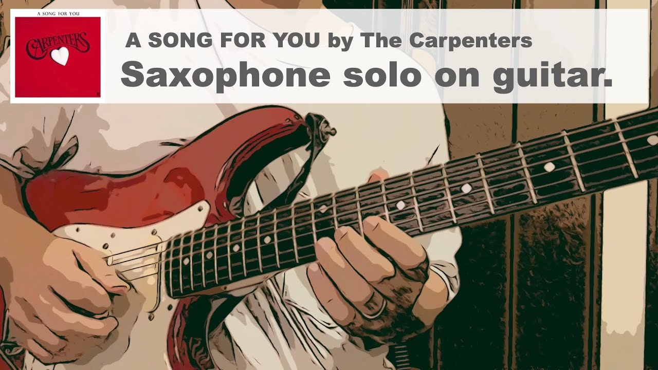 Saxophone solo of 