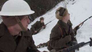 Sokolovo - ww2 reenactment, short clip from eastern front