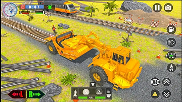 Train Station: JCB Wala Game | Train Station Builder | Android Gameplay @oNoGamePlay