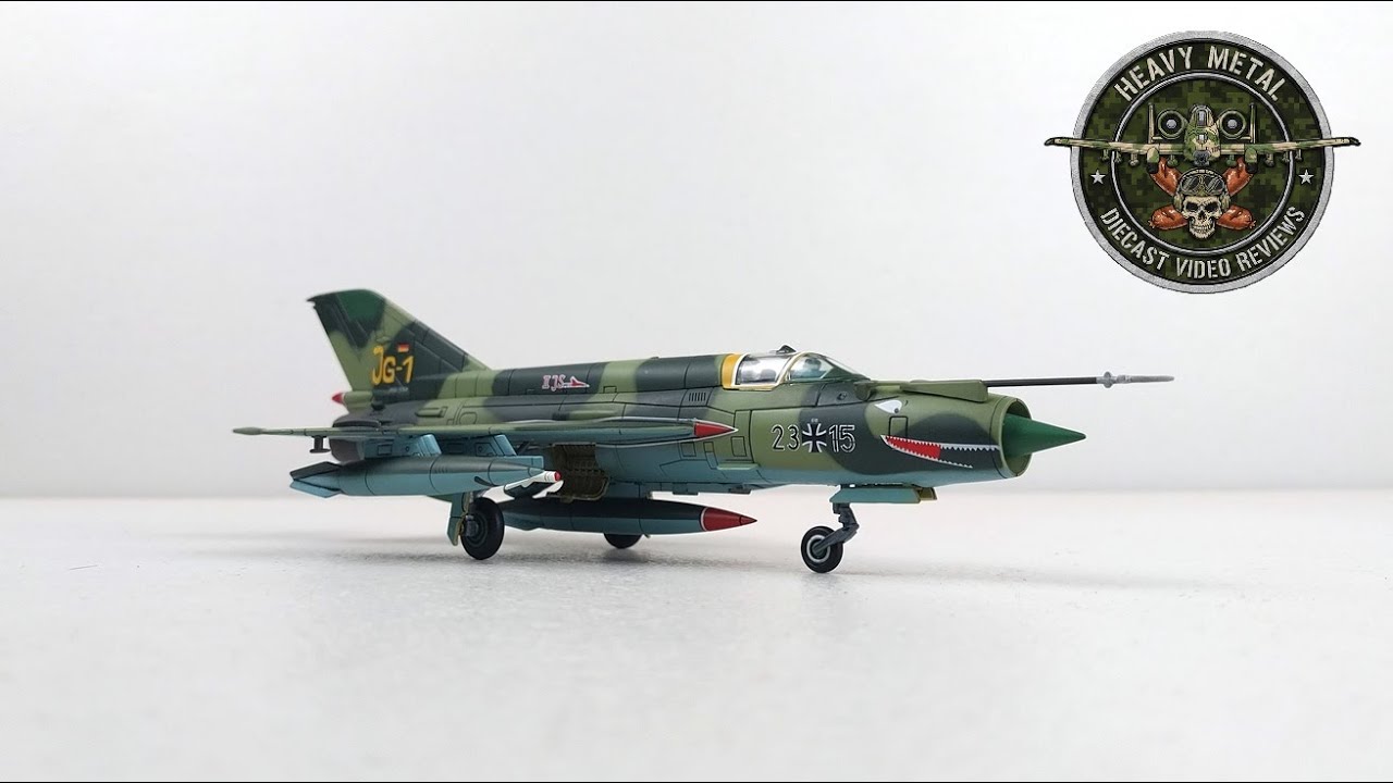 MiG-21MF Fishbed, Luftwaffe JG 1, Germany, 1990, Hobby Master 1:72