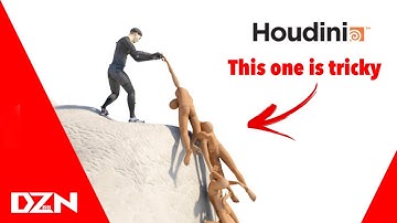 How to help others using crowds in Houdini 19.5