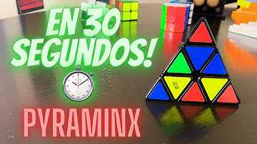 PIRAMIDE SIN FORMULAS- (Principiantes)- COMO ARMAR O RESOLVER LA PIRAMIDE | PYRAMINX