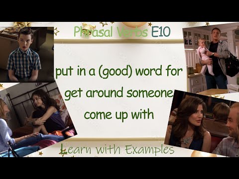 Phrasal Verbs Learning E10 |  Examples from TV Serie and Movie Clips