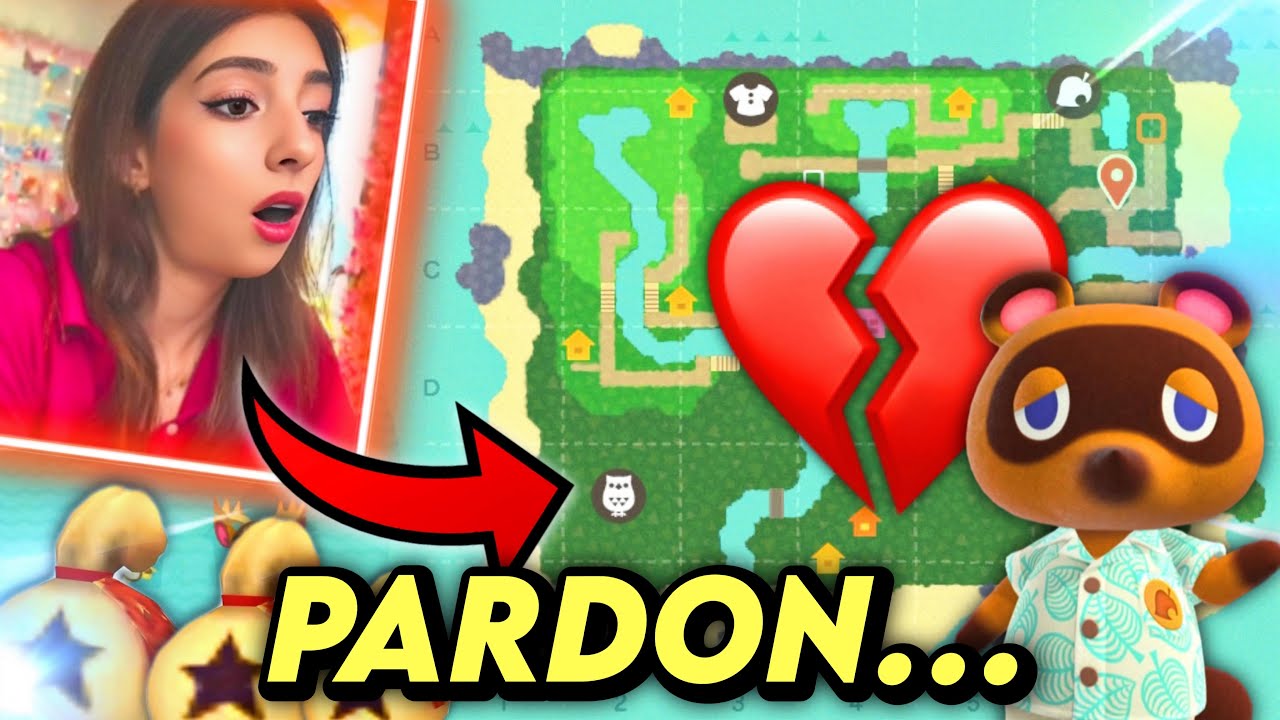 J’ABANDONNE… ANIMAL CROSSING NEW HORIZONS 😢