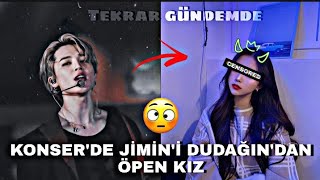 Bir Fan Konserde Jiminin Dudağından Öptü