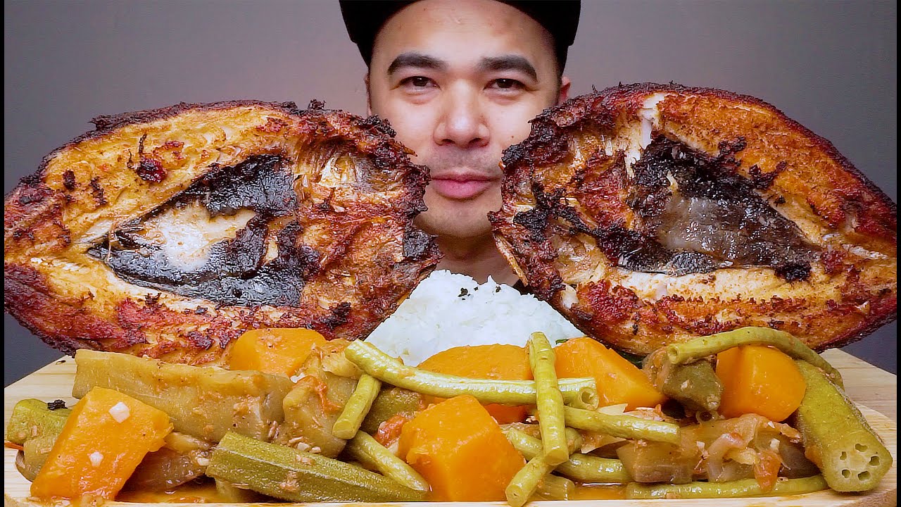 PINAKBET AT SPICY DAING NA BANGUS | MILKFISH MARINATED IN VINEGAR | MUKBANG ASMR