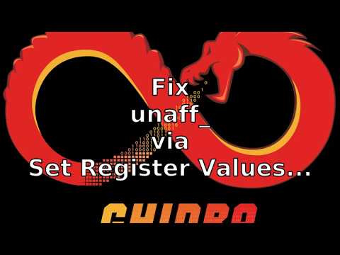 Ghidra: Fix unaff_ via Set Register Values...