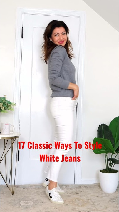 7 MATCHING OUTFITS WITH WHITE TRAINERS l MATCHY STYLING 