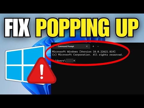 How To Fix CMD Keeps Popping Up In Windows 11 (2025)
