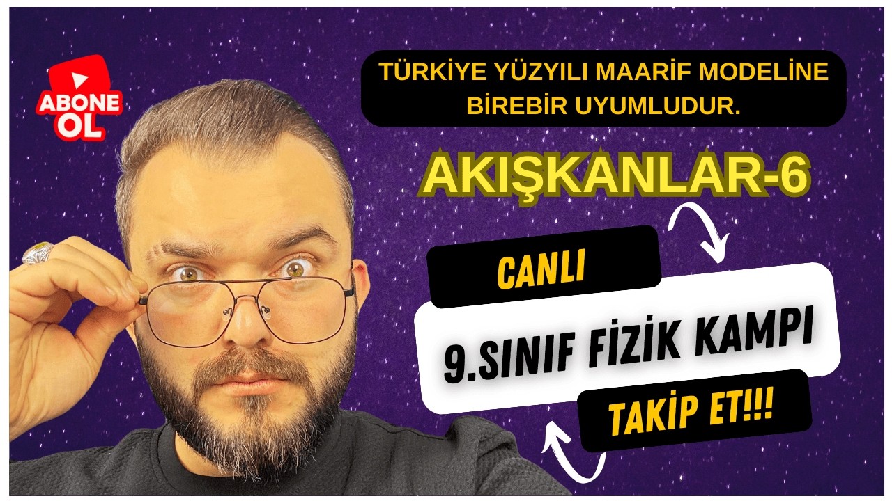 9. SINIF FİZİK CANLI DERS  I  AÇIK HAVA  BASINCI  I  Maarif Model