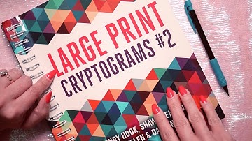 ASMR Cryptograms For Sleep