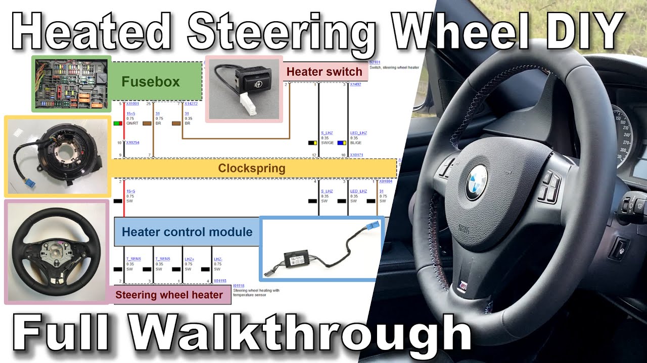 How To Replace E90/E92 Steering Column (Steering Lock