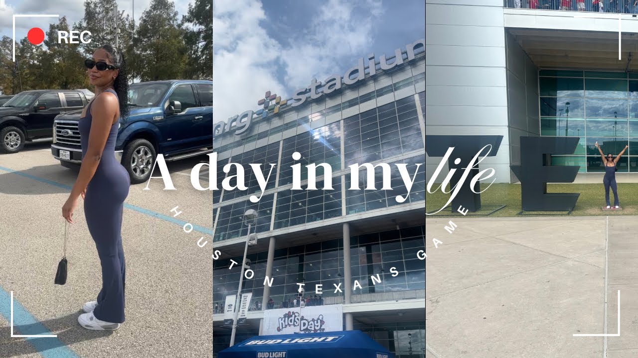 A DAY IN MY LIFE HOUSTON TEXANS FOOTBALL GAME YouTube a-day-in-my-life-houston-texans-football-game-youtube
