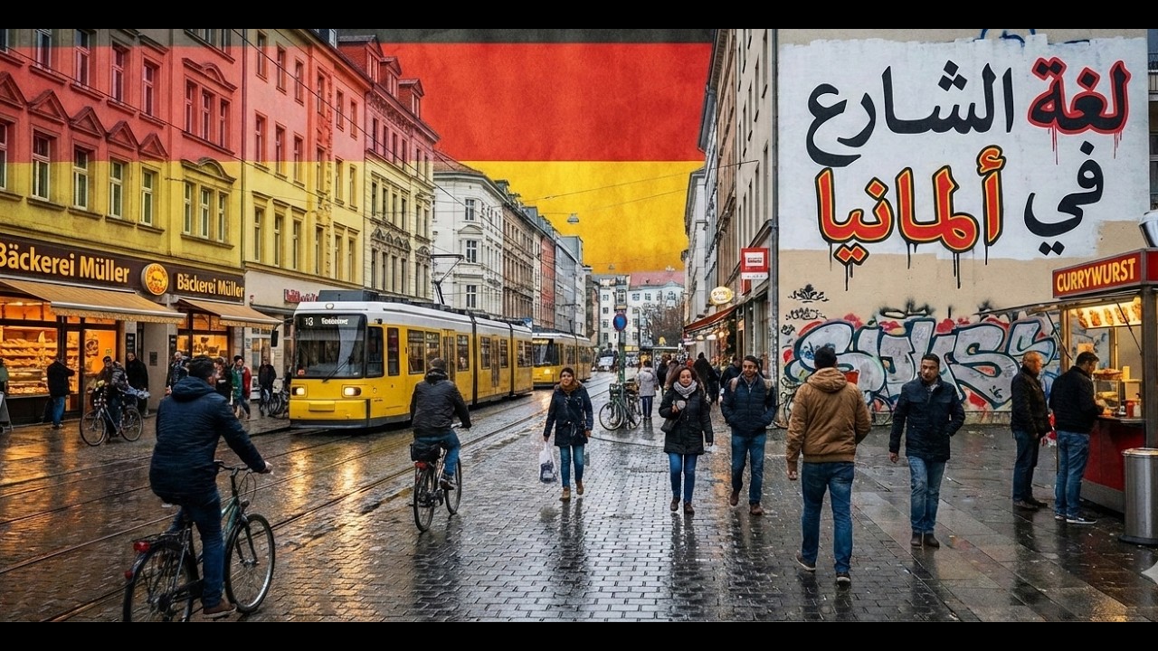 لغه الشارع في المانيا Straßensprache in Deutschland    اللغه العاميهumgangsprache