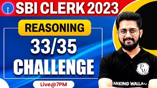 SBI Clerk 2023 | SBI Clerk Reasoning Mock Test | SBI Clerk Reasoning Classes 2023 | By Sachin Sir