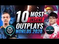 10 Most INSANE OUTPLAYS in Worlds Season 10 - League of Legends