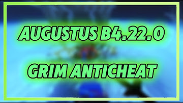 Augustus still bypass Grim anticheat