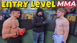 Beginer Level Mma Fight