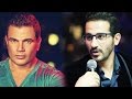 شاهد رد فعل أحمد حلمي بعد سماعه البوم عمرو دياب الجديد