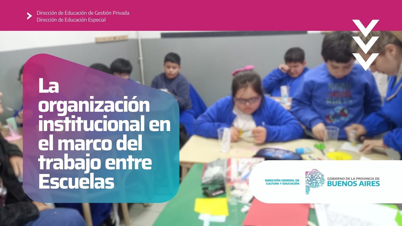 🔴Vivo - La organización institucional en el marco del trabajo entre las escuelas