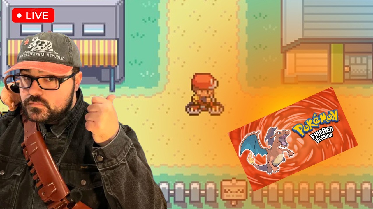 Playing Pokemon FireRed For The First Time!!