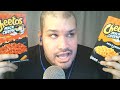 Asmr trying Cheetos Mac N Cheese For the first time