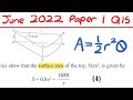 A Challenging Radians and Differentiation Exam Question - Edexcel A Level Maths