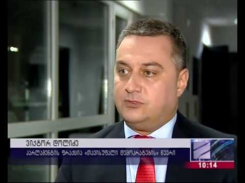 ვიქტორ დოლიძე - მთავარია, რაც შეიძლება დროულად მოხდეს ვიზალიბერალიზაციის მინიჭების პროცესი