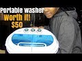 how to| laundry for small homes demo & review portable washer and spiner + story time