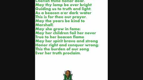 Marshall Alma Mater