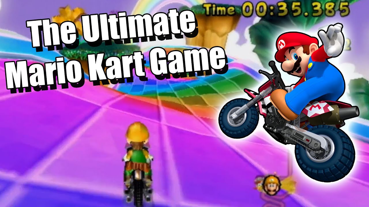 Playing Mario Kart Wii Deluxe YouTube
