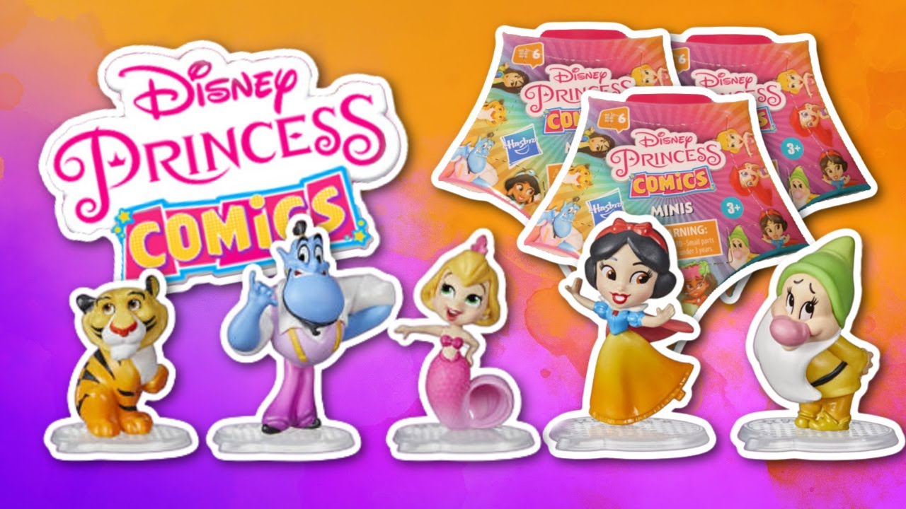 Disney Princess Comics Series 6 Unboxing! 🐯✨🍎 - YouTube