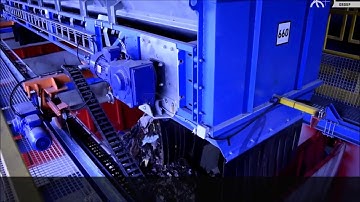 Municipal waste MSW sorting station in Latvia