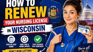 How to renew your nursing license in Wisconsin
