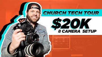 Church Tech Tour - Affordable Multicam Broadcast Video Setup (Perfect for Livestream)