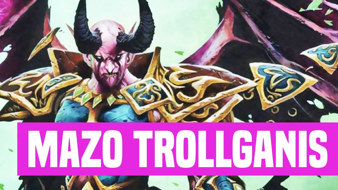 TROLLGANIS - Mazo Brujo Troll - Hearthstone