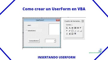 Como crear un UserForm en VBA