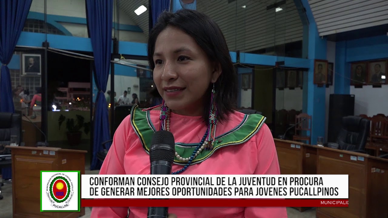 CONFORMAN CONSEJO PROVINCIAL DE LA JUVENTUD EN CORONEL PORTILLO