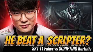 Full SKT T1 Faker vs Scripting Karthus News
