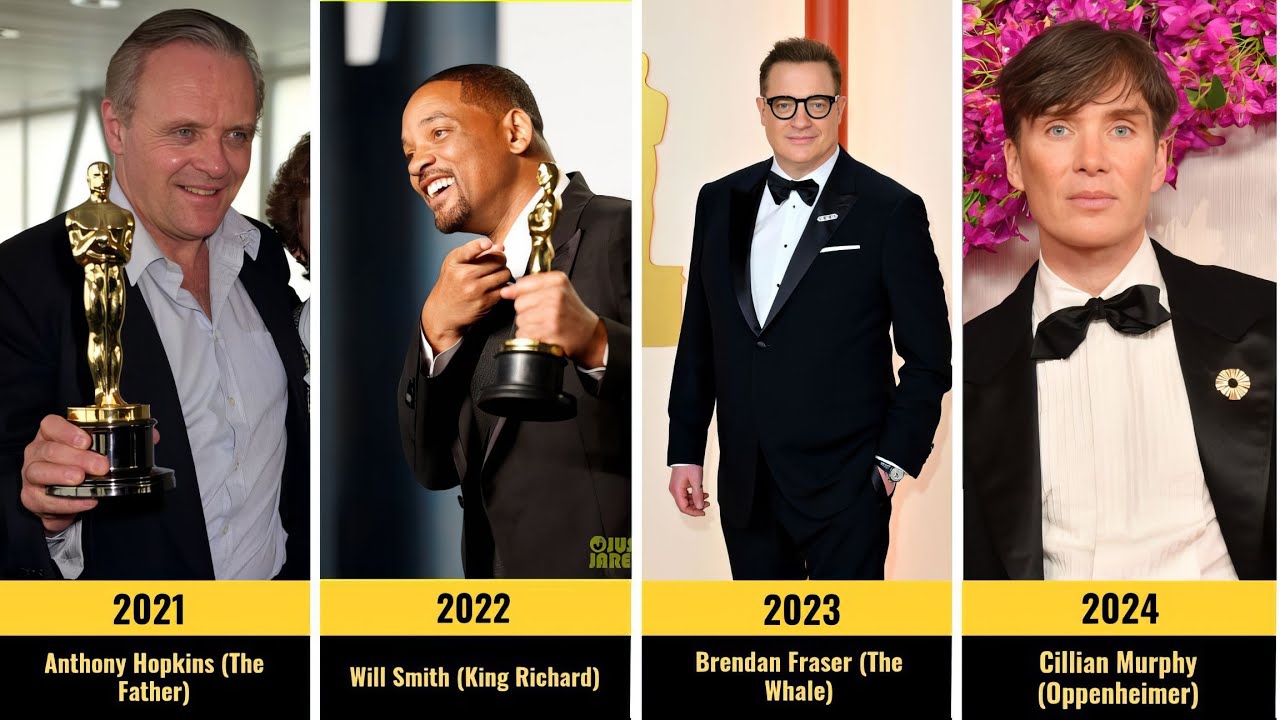Best Actor Oscar Winners in Academy Awards History (1929–2025)