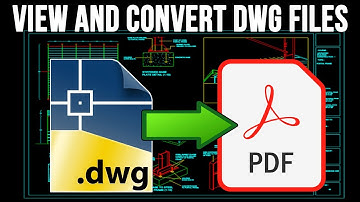 How to View, Print and Convert CAD DWG Files to PDF for Free
