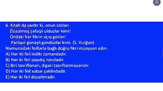 Buraxılış Imtahanı. 10 Iyun 2020. 11-Ci Sinif