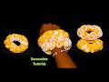 How to Crochet a Scrunchie ( Beginners Friendly)