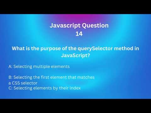 JavaScript Interview Mastery: 50 Questions and Answers for Tech Interviews! 14