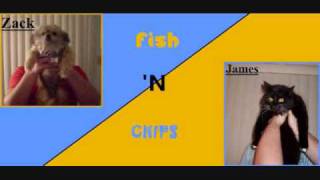 Zack and James in Fish and Chips Episode 1