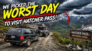 We Picked the WORST Day to Visit Hatcher Pass!