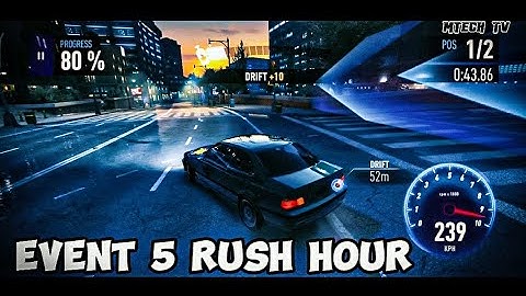 Need for Speed No Limits | Event 5 Rush Hour | Android Gameplay Chapter 1