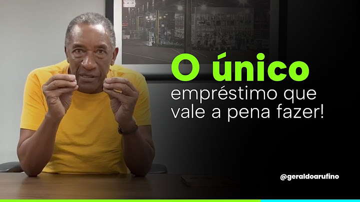 O ÚNICO EMPRÉSTIMO QUE VALE A PENA FAZER!